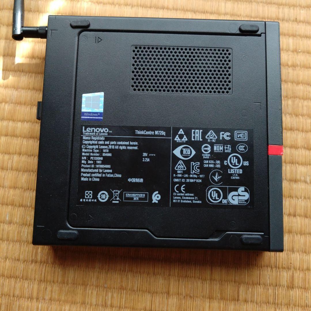 （i5第8世代）Lenovo ThinkCenter M720Q Tiny
