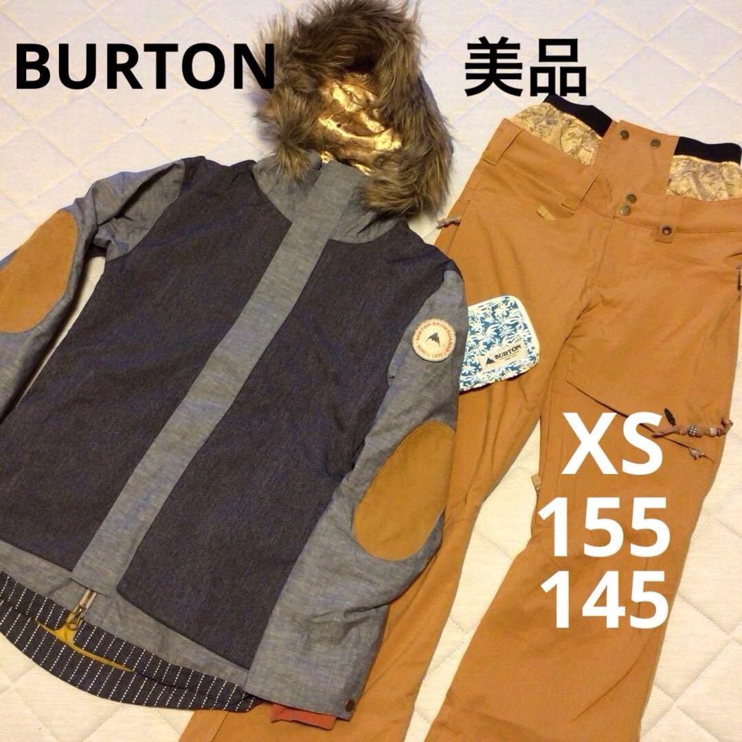 【美品】バートン/Burton スキー/スノーボードウェア 上下 レディースXS