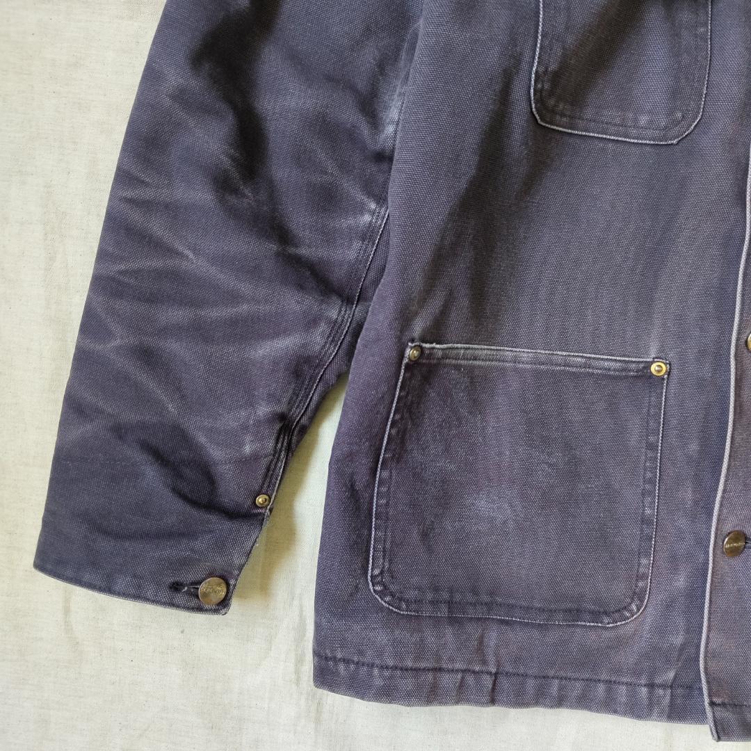 フェードハチノス カーハートWIP チョアコート ネイビー パープル S