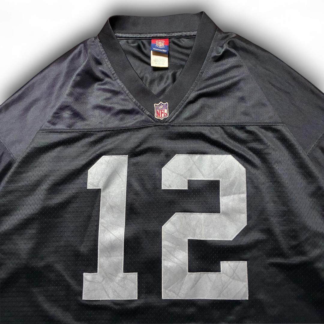 Reebok NFL レイダース 12 ステイブラー 復刻ジャージ 76年モデル
