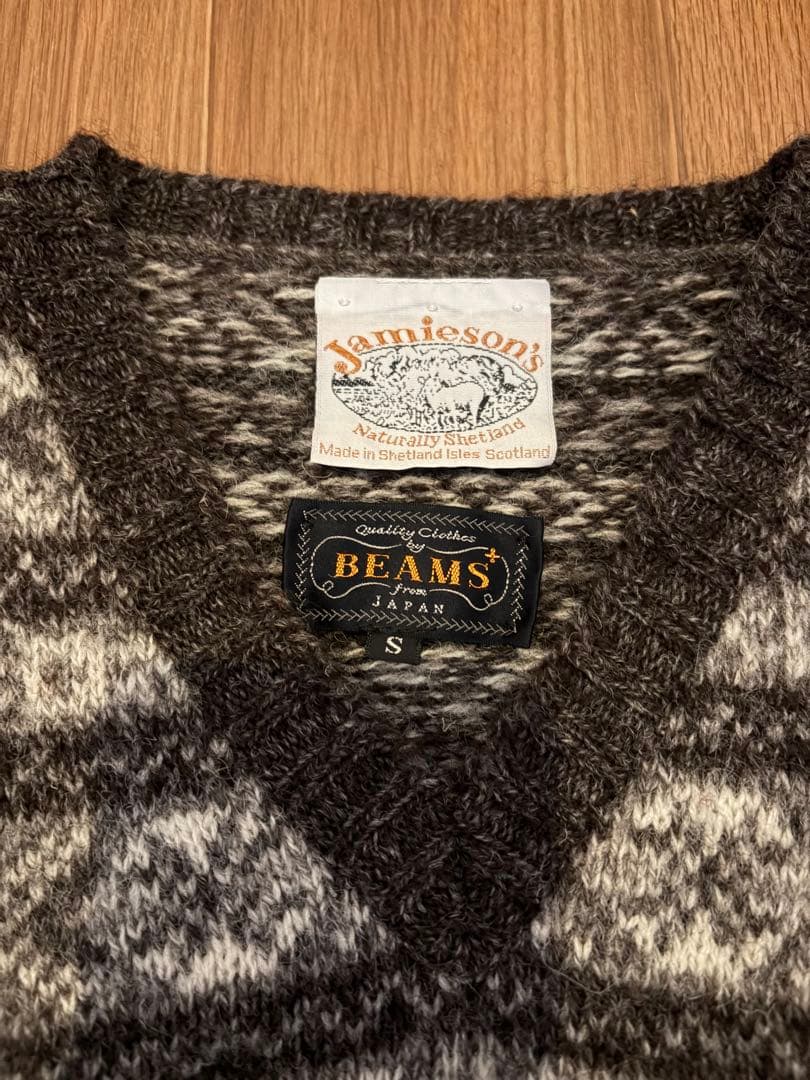 Jamieson’sジャミーソンズBEAMSビームスプラス フェアアイルセーター