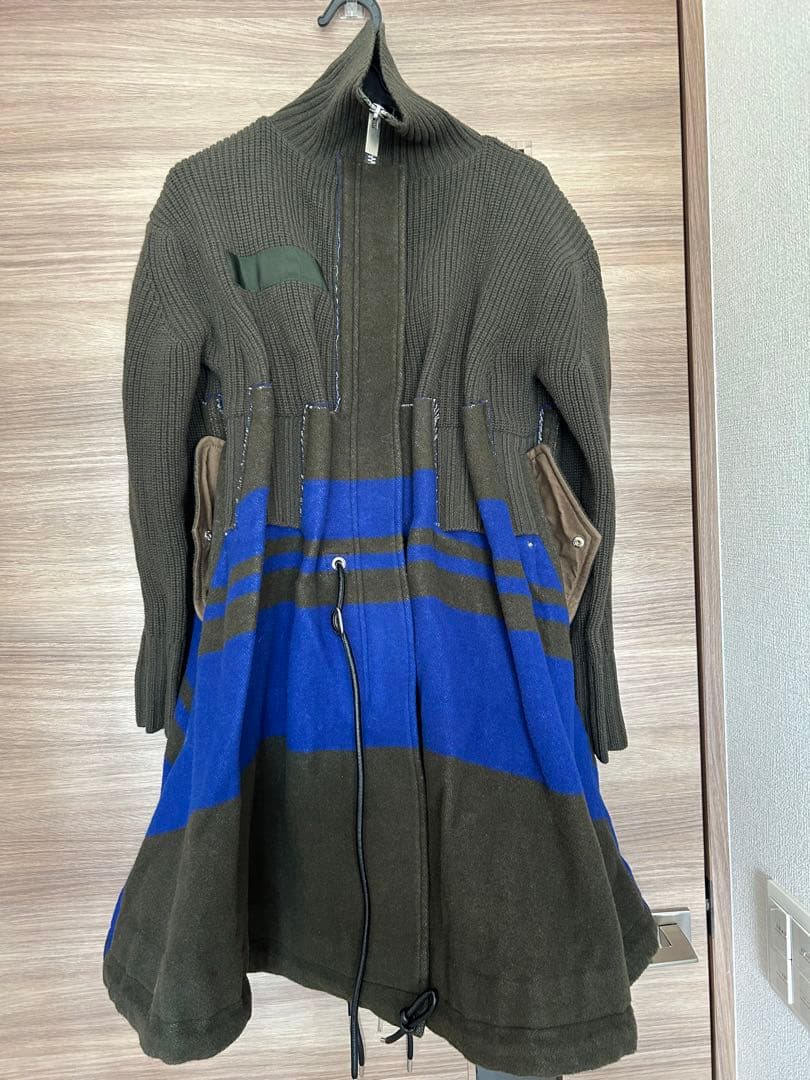 年末セールサカイsacaiニットワンピースコート