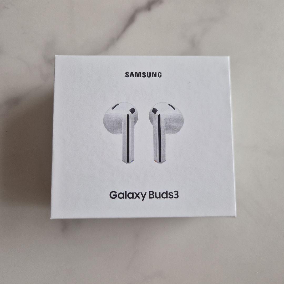 【新品未使用】Samsung Galaxy Buds3 ホワイト