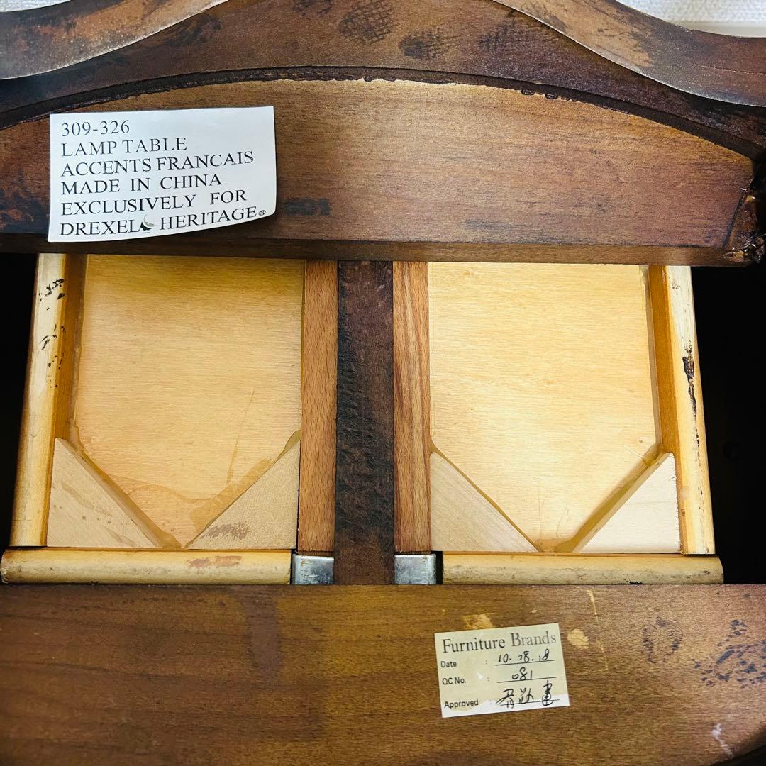希少 DREXEL HERITAGE ドレクセルヘリテイジ 猫足 サイドテーブル
