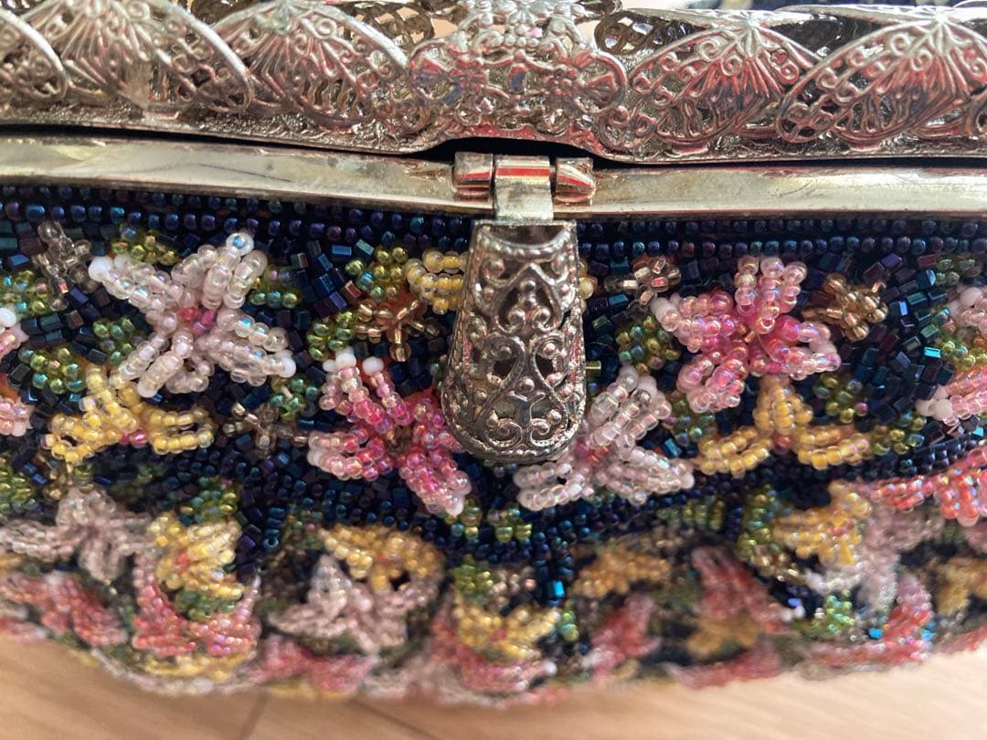 ビーズバッグ 和装 洋装 フォーマル 昭和レトロ