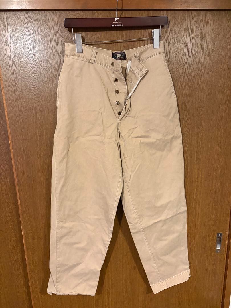 ９０年代　Ralph Lauren RRLベージュ チノパン
