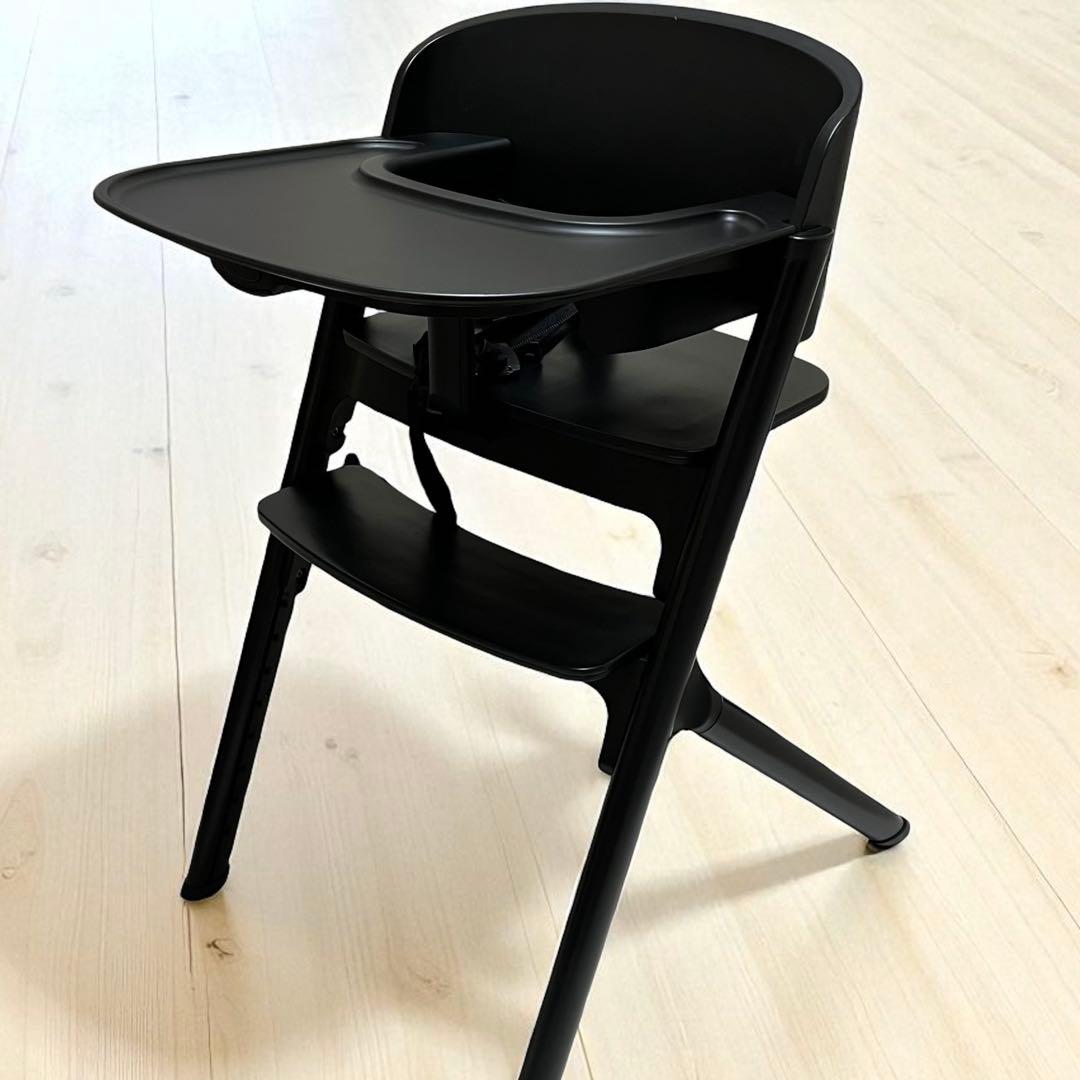 【訳あり】YATOMI ヤトミ　NOVUS ノウス　ベビーチェア ハイチェア　黒