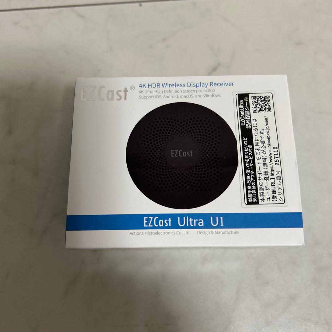 EZCast Ultra U1 4K HDR ワイヤレスディスプレイレシーバー