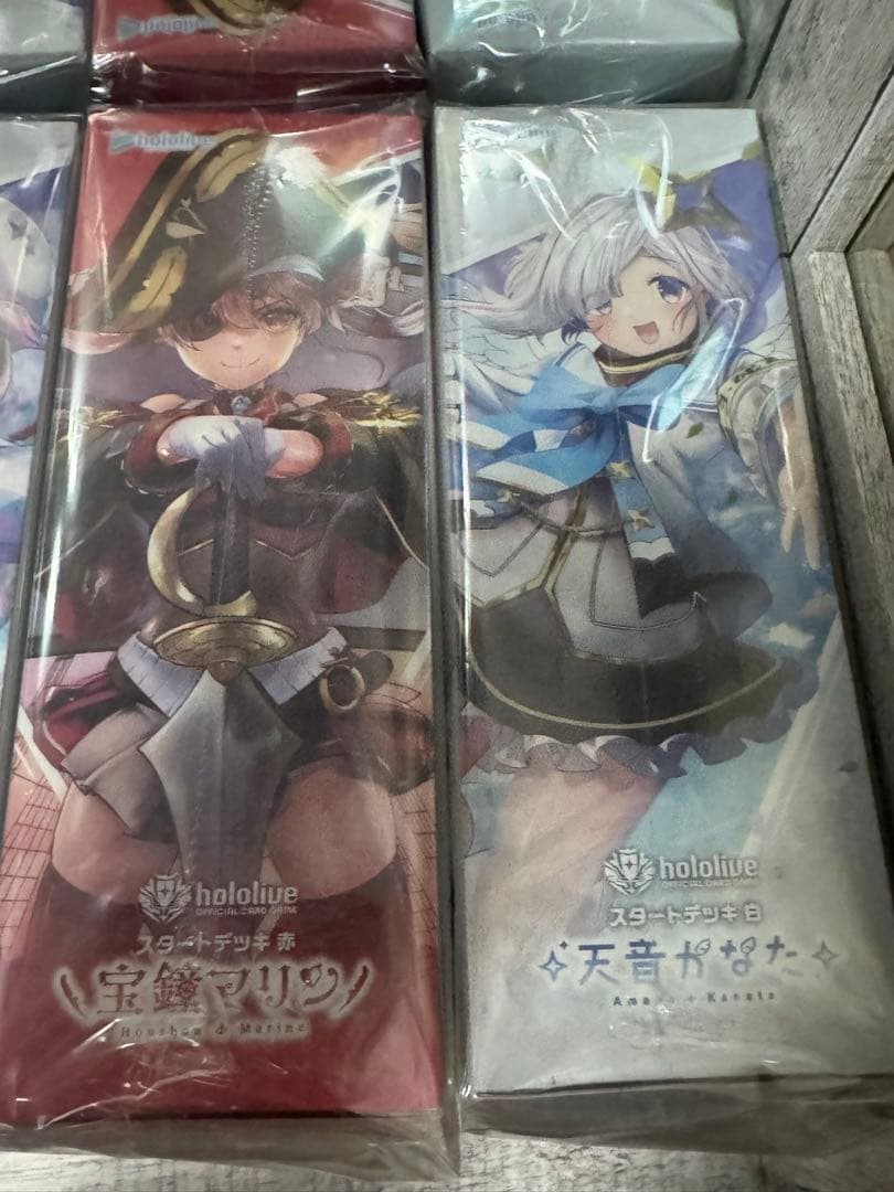 ホロカ スタートデッキ まとめ売り 百鬼あやめ 風真いろは 轟はじめ 宝鐘マリン