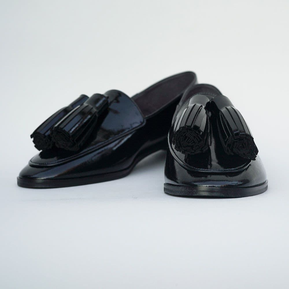 HIDEYA HOUSE Babouche エナメル Dance 23cm