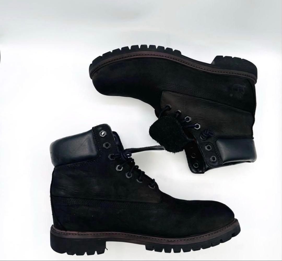 ティンバーランド　6インチプレミアムブーツ　27cm　黒　10073　ブラック