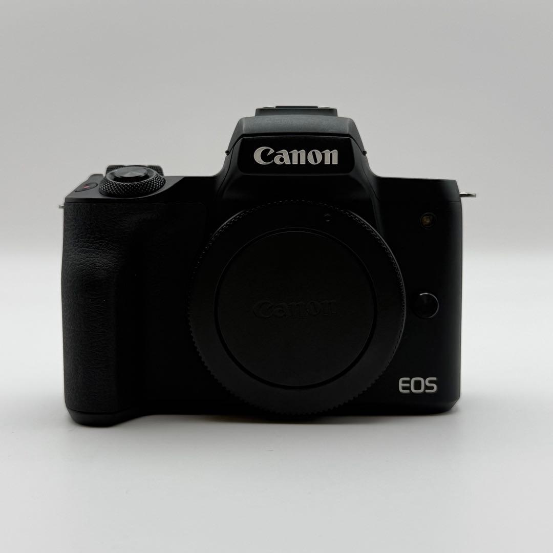 【美品】Canon EOS Kiss M ブラック レンズ付き