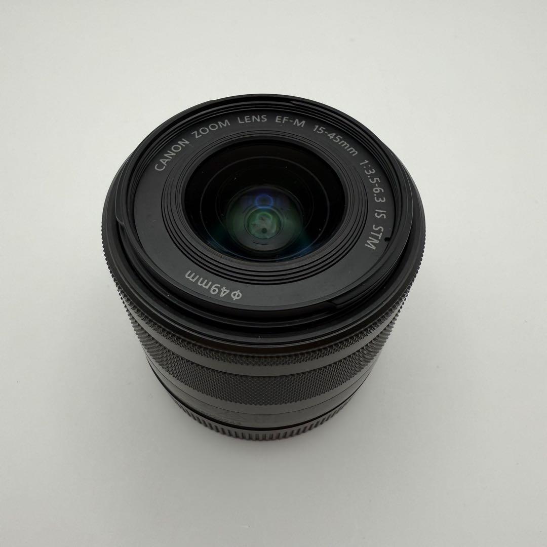 【美品】Canon EOS Kiss M ブラック レンズ付き