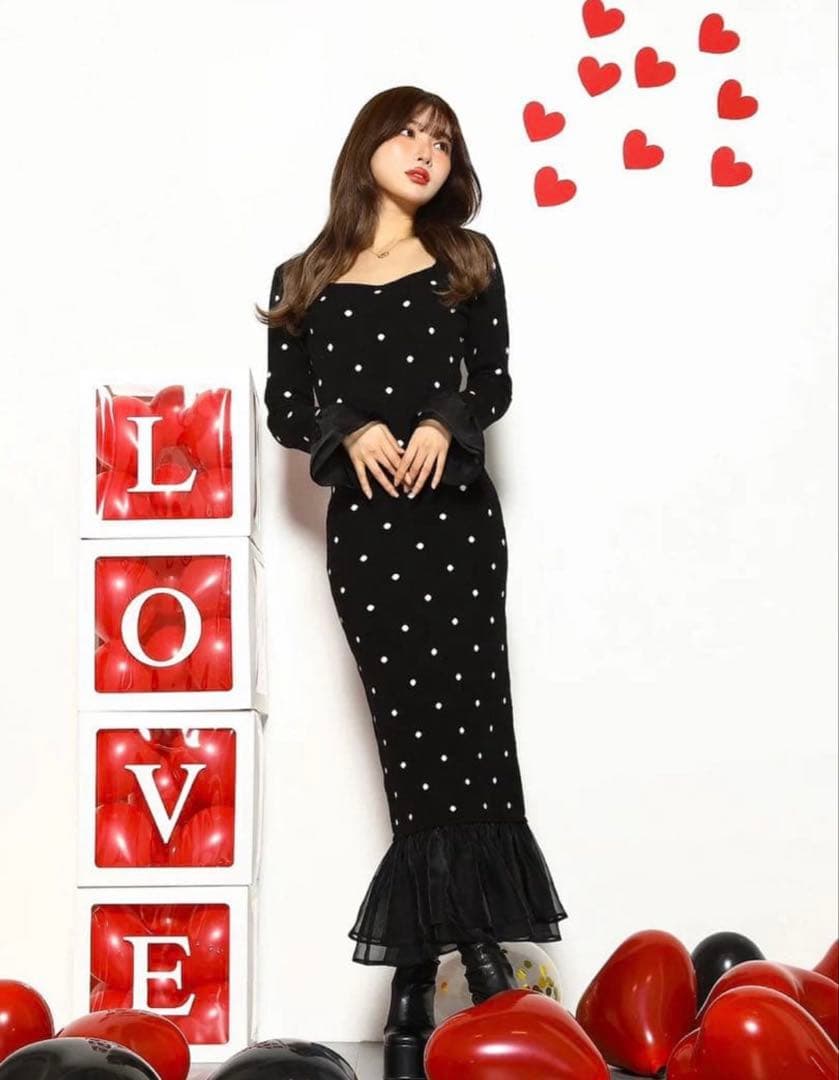 ダーリッチ シアードッキングマーメイドワンピース