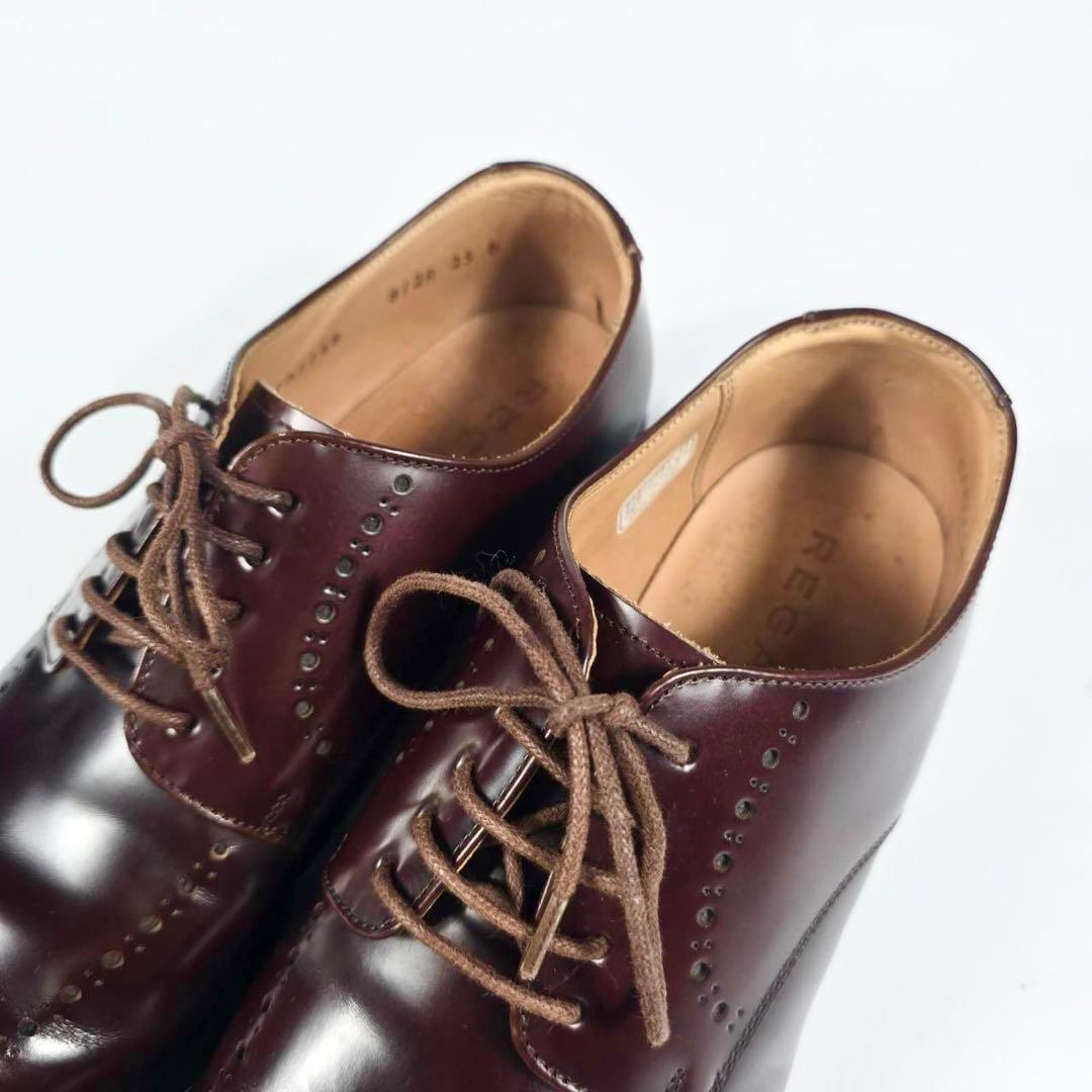 美品REGAL リーガル〈812R〉革靴（25）ビジネスシューズ　メダリオン　茶