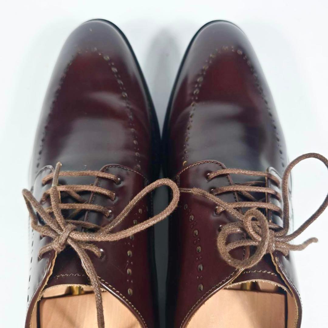 美品REGAL リーガル〈812R〉革靴（25）ビジネスシューズ　メダリオン　茶