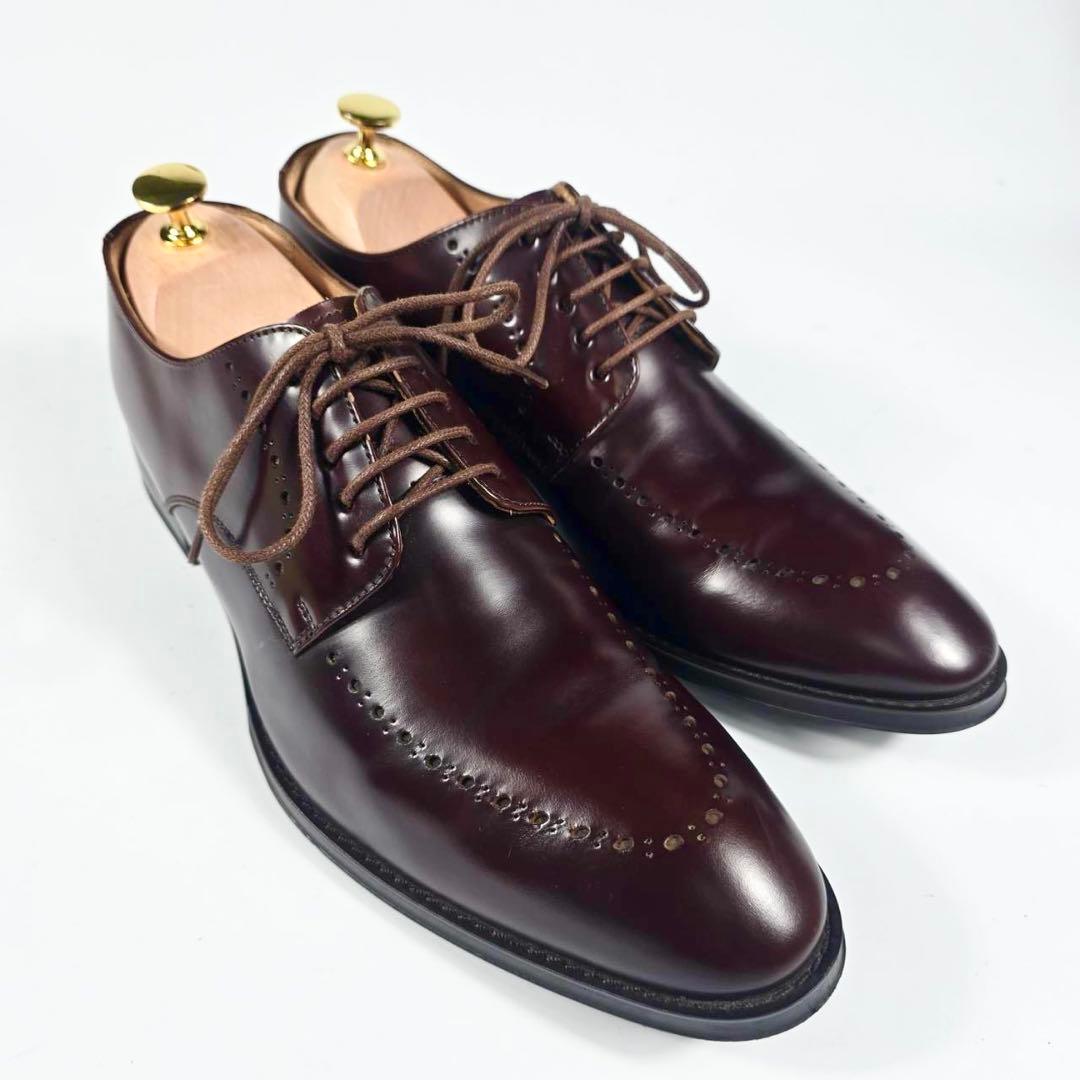 美品REGAL リーガル〈812R〉革靴（25）ビジネスシューズ　メダリオン　茶