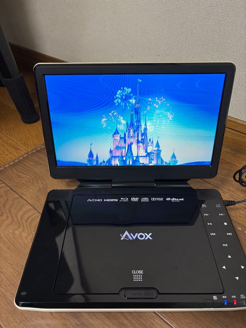 Avox ポータブルブルーレイプレーヤー APBD-1030HW