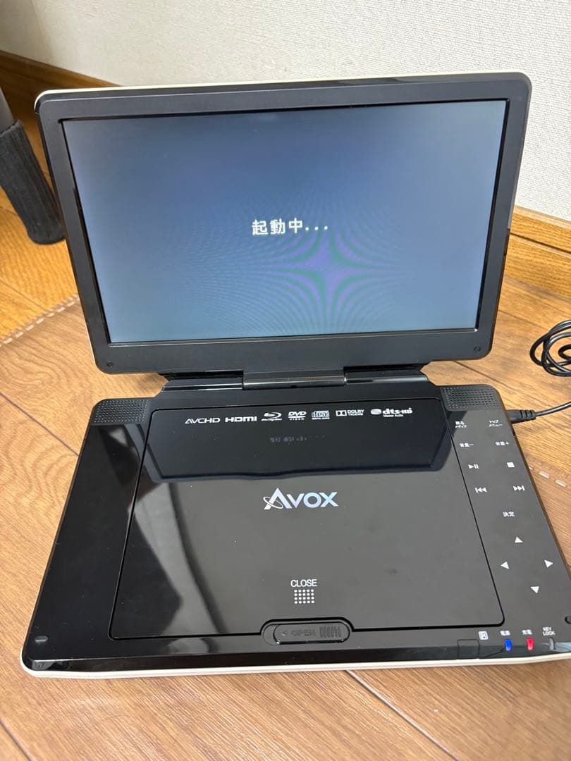 Avox ポータブルブルーレイプレーヤー APBD-1030HW