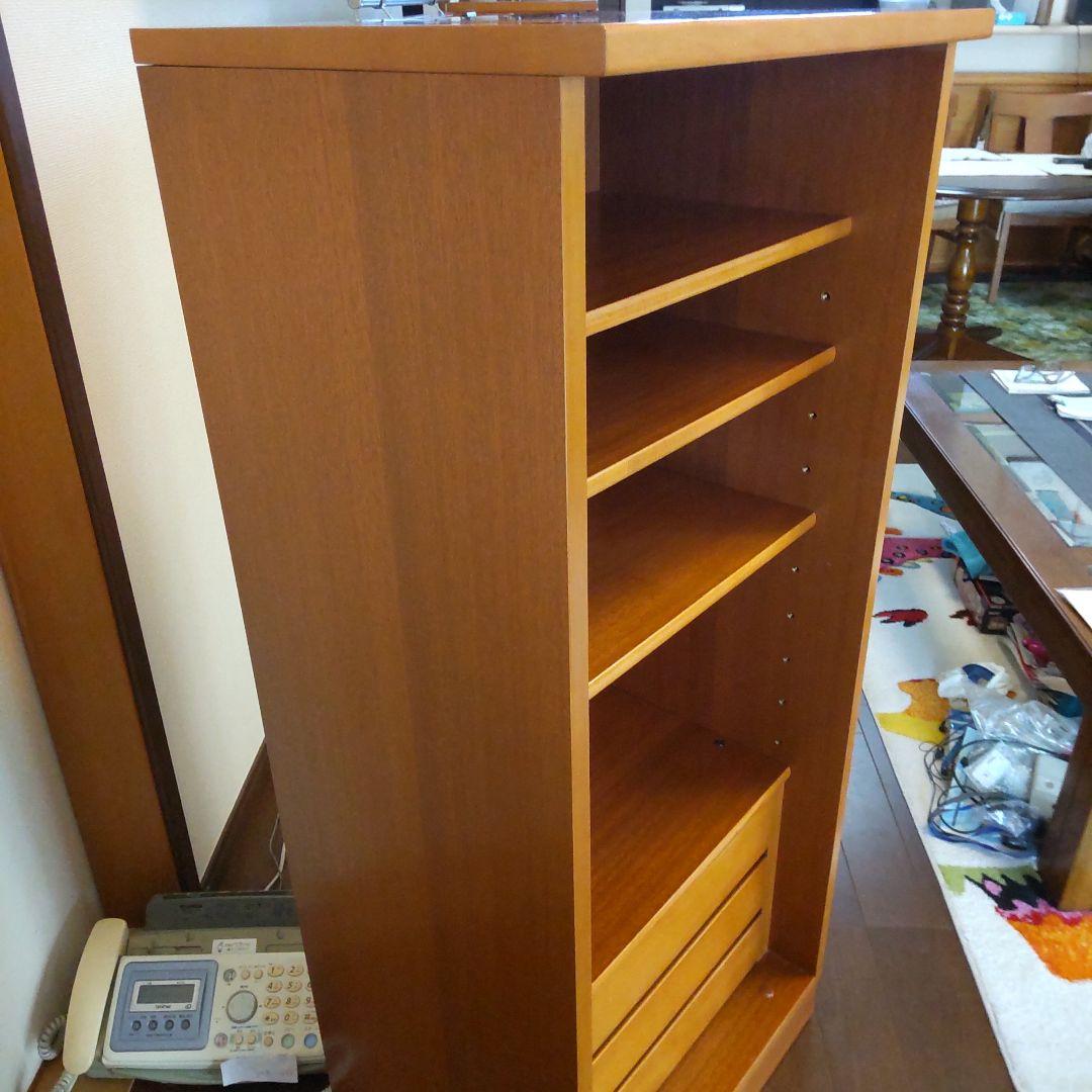 カリモク　キャビネット　ラック　本棚