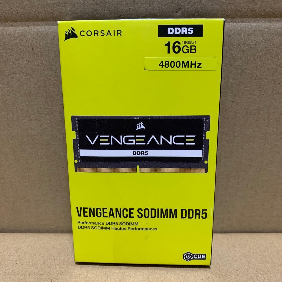 新品　CORSAIR DDR5-4800MHz ノートPC用 DDR5 16GB