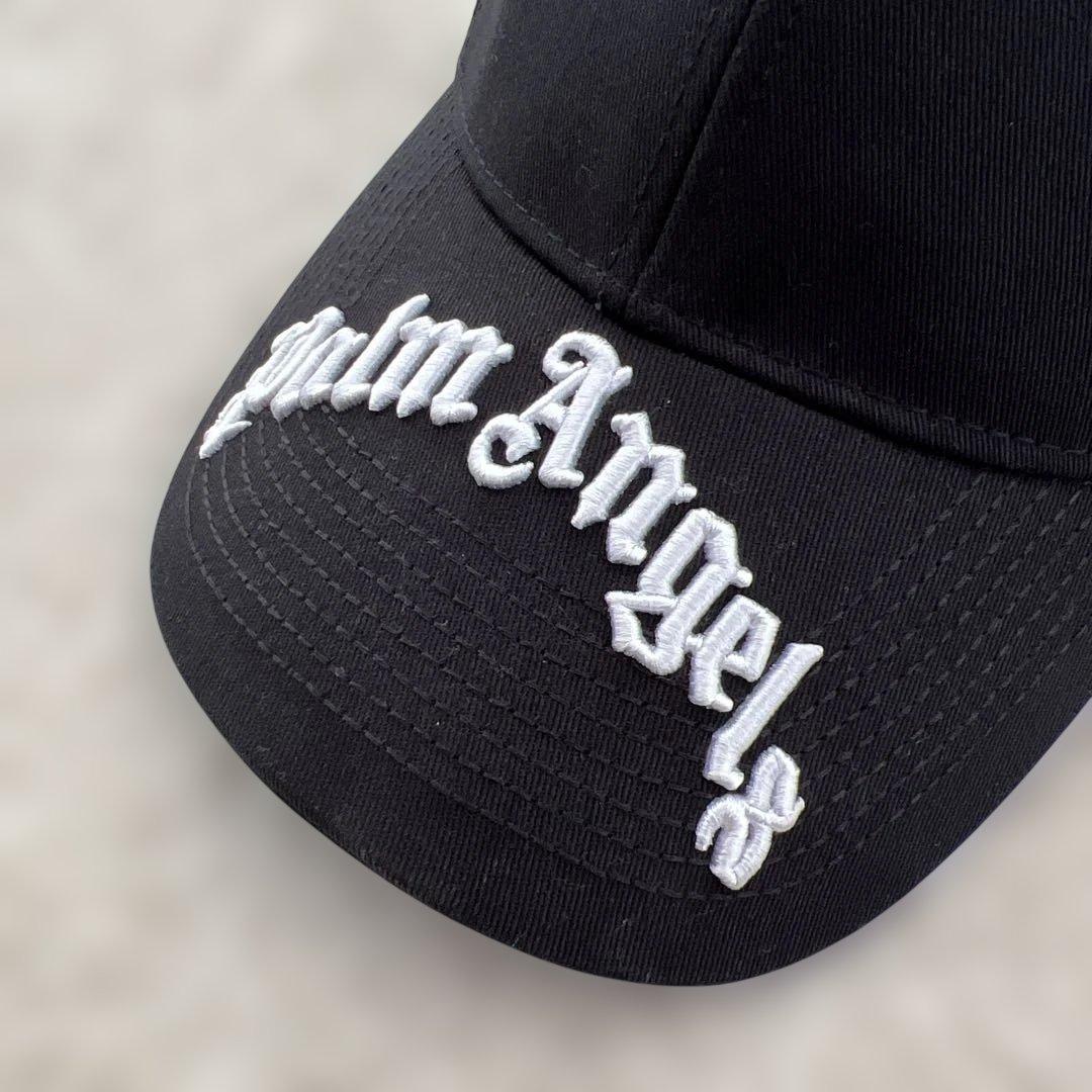 Palm Angels ロゴ刺繍　キャップ