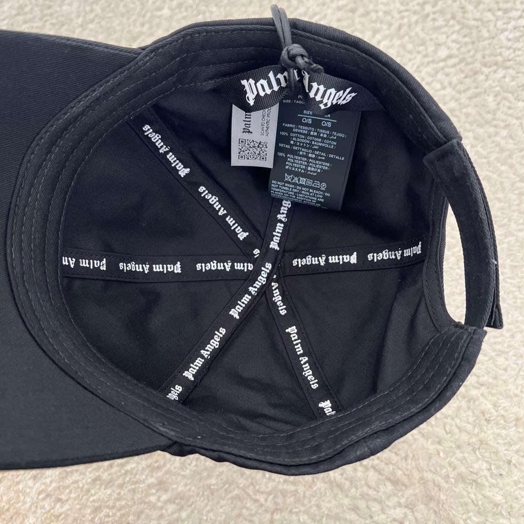 Palm Angels ロゴ刺繍　キャップ