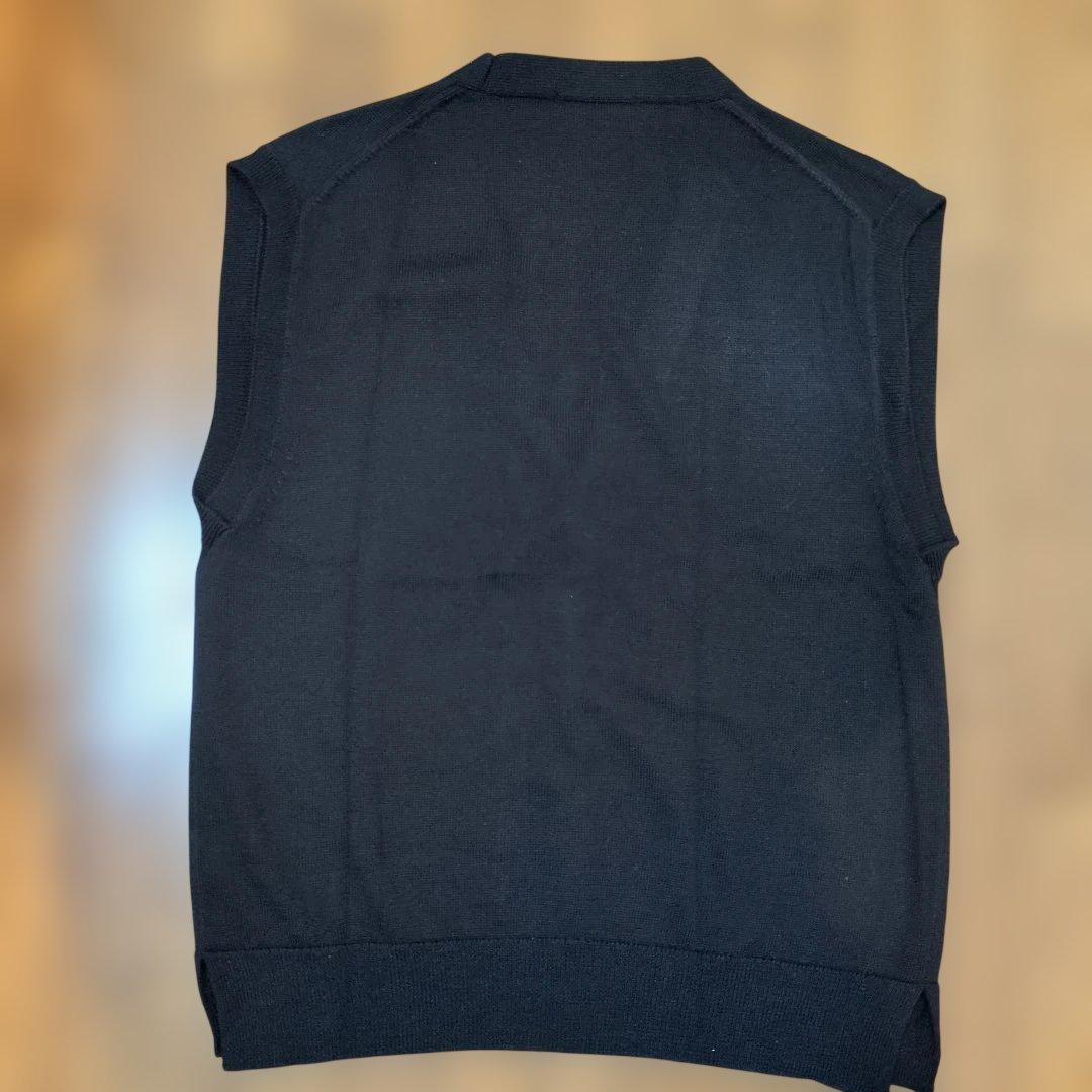 MARGARET HOWELL ブラックニットベスト