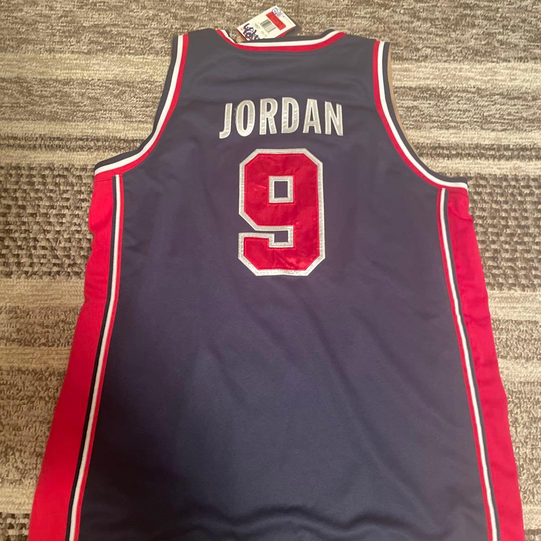 NIKE USAマイケル・ジョーダン　ユニフォーム　L 背番号9 新品タグ付き