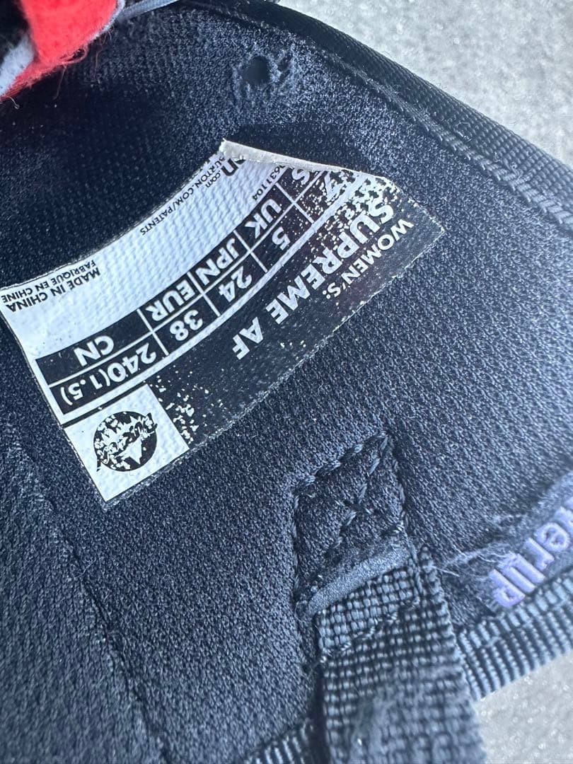 ウィメンズ Burton サプリーム ワイド ブーツ24センチ