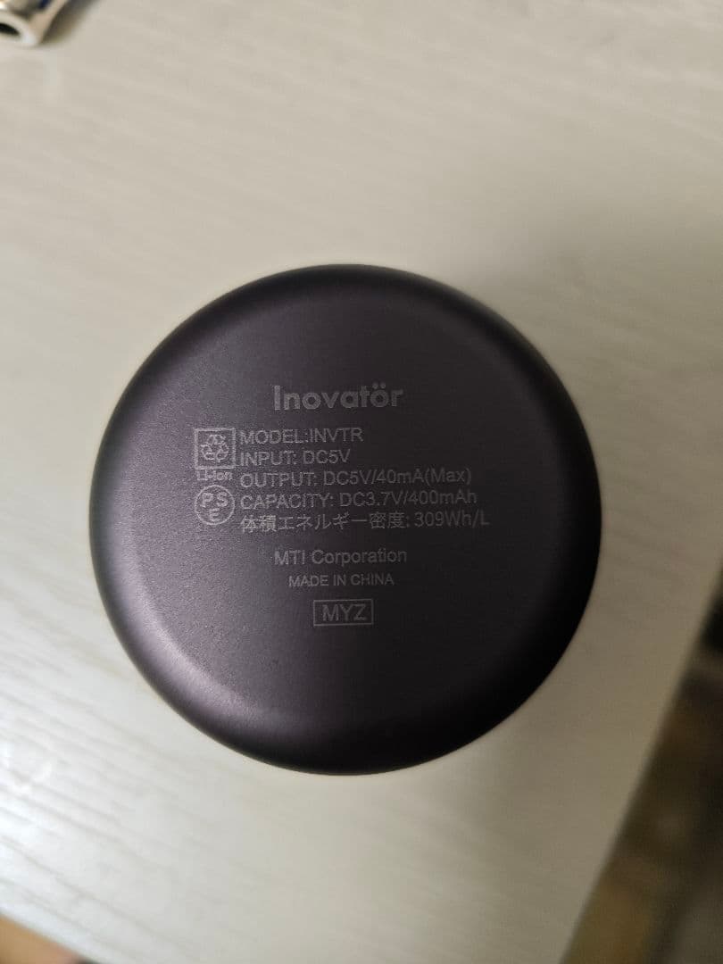 NUARL ワイヤレスイヤホン Inovator ブラック