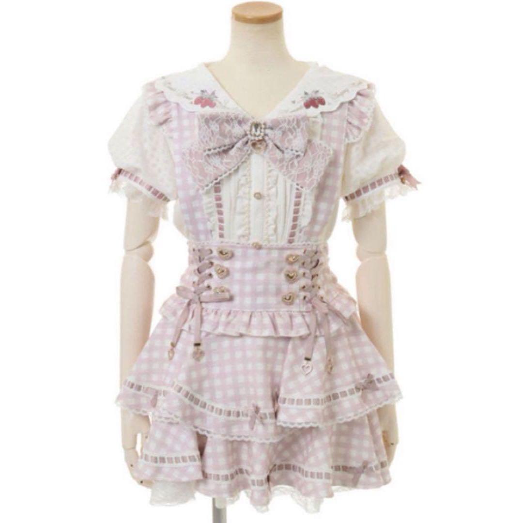 リズリサ　ギンガム　スカパン