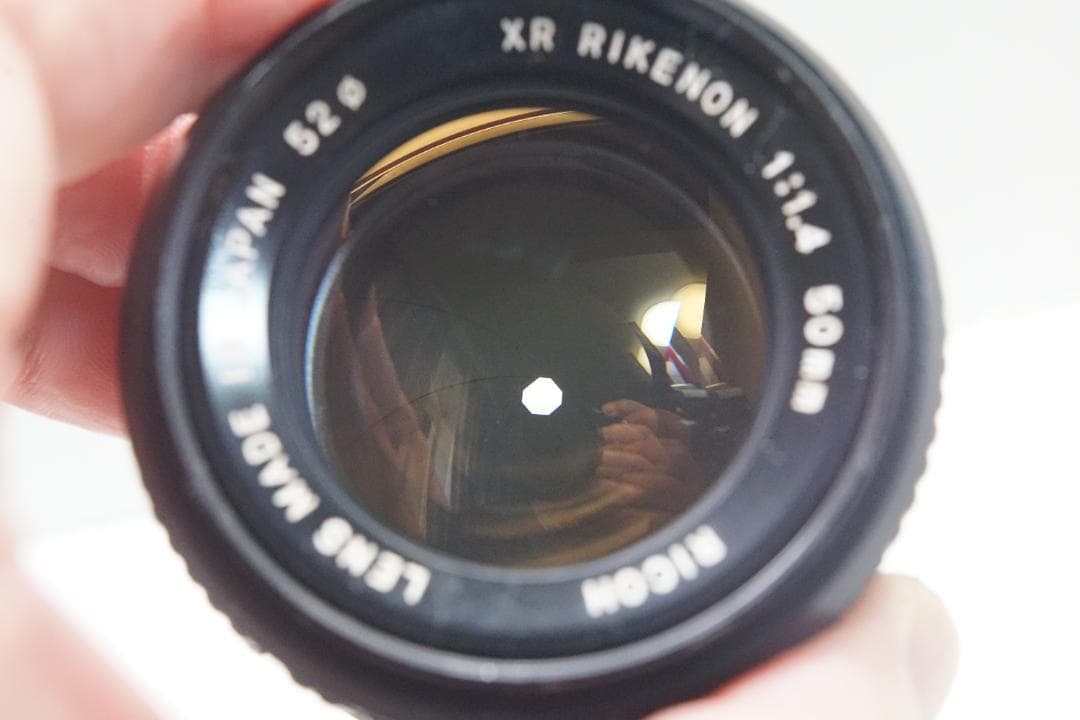 リコー　XR RIKENON 1.4 50mm　前後キャップ付き　882