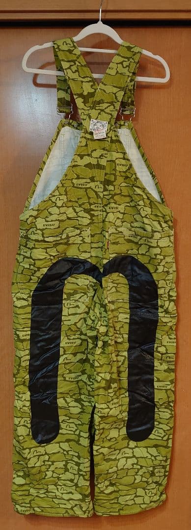 稀少 エヴィス EVISU オーバーオール 上野店限定 パンダ 32インチ