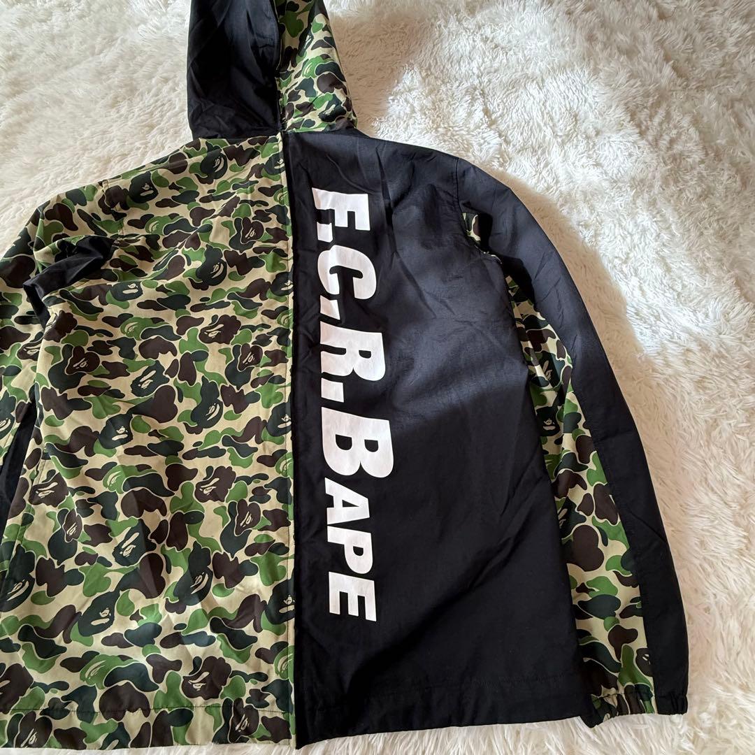 【XL】FCRB × A BATHING APE カモフラ ナイロンジャケット