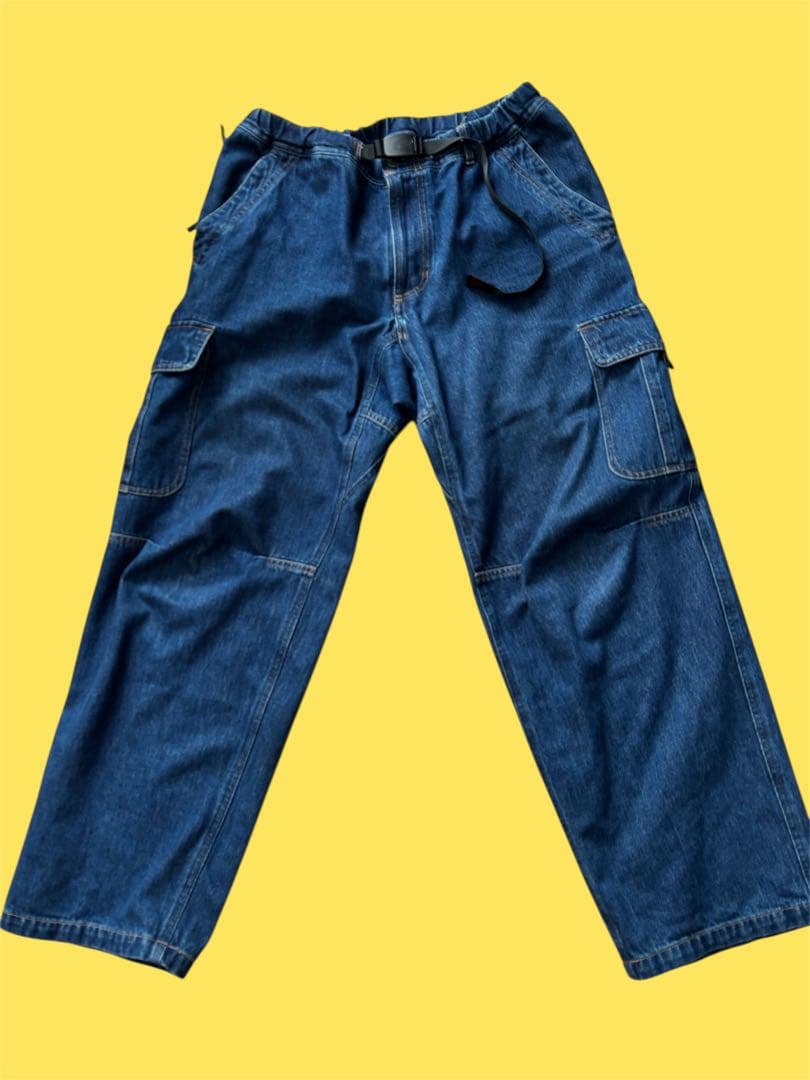 グラミチ デニムルーズカーゴパンツ　GRAMICCI