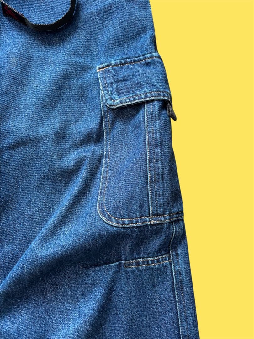 グラミチ デニムルーズカーゴパンツ　GRAMICCI