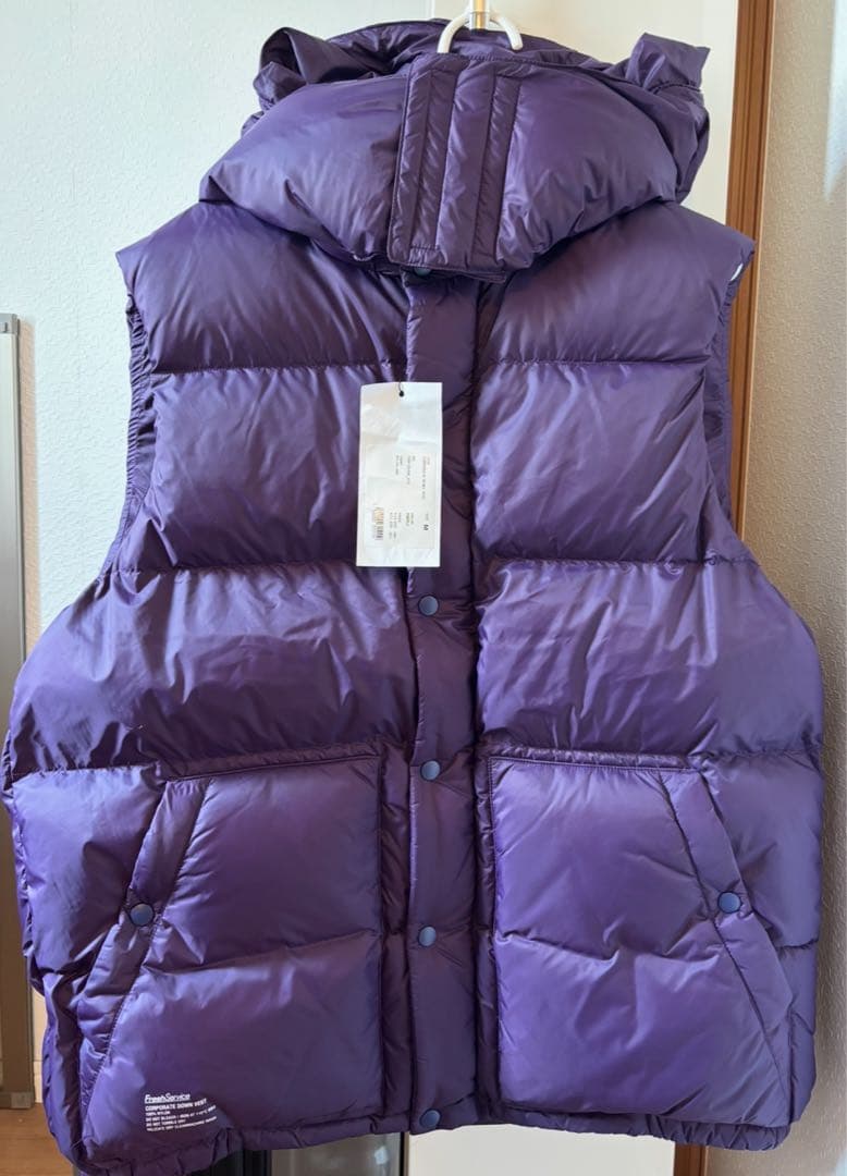 フレッシュサービス CORPORATE DOWN VEST ダウンベスト