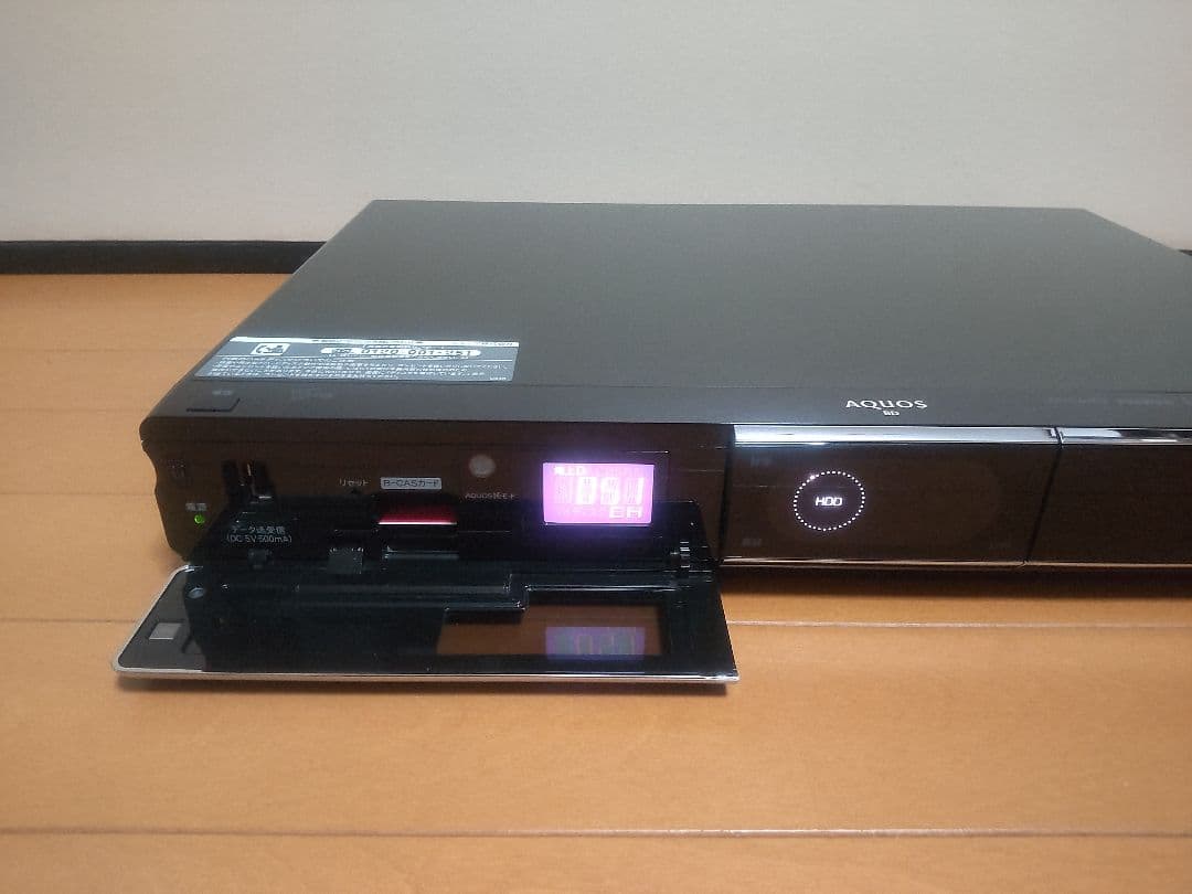 シャープ　AQUOS　BD―HDW65 500GB→1TB プチメンテ済み