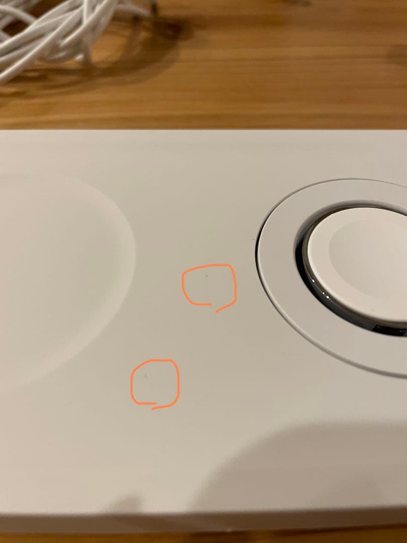 Belkin ワイヤレス充電器　ベルキン　magsafe 白　充電doc