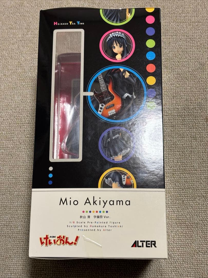 未開封　フィギュア けいおん! 秋山澪 学園祭Vr アルター
