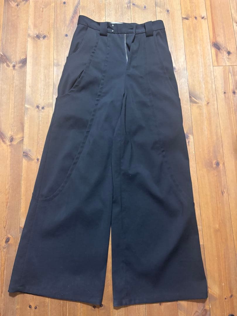 GOAT ESSENCE TUCK WIDE PANTS サイズ1