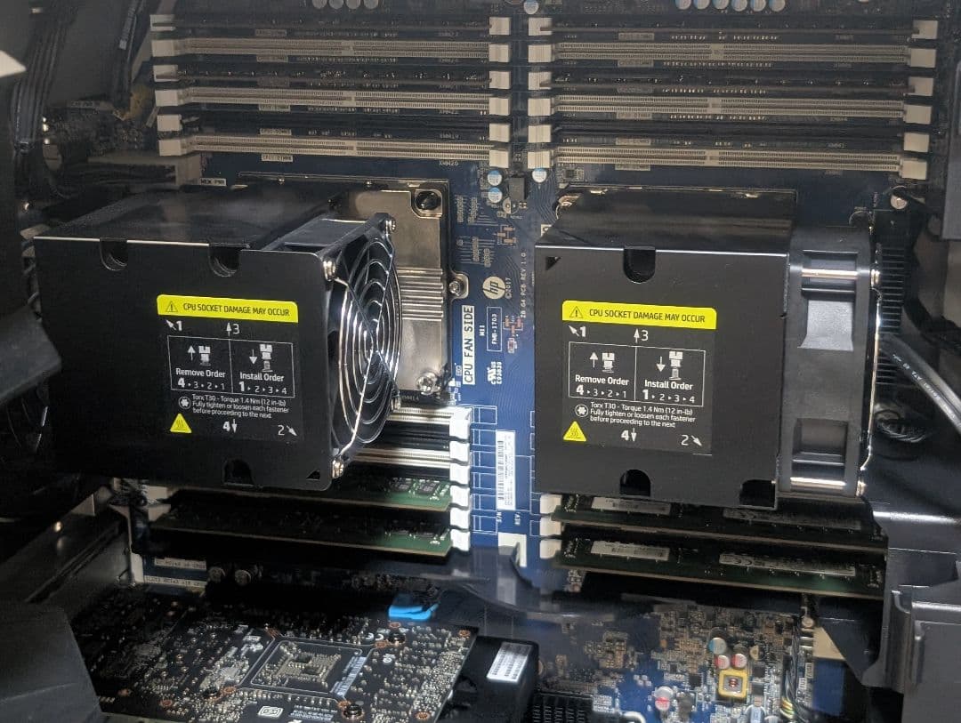 HP Z8 G4 ワークステーション NVIDIA P2000