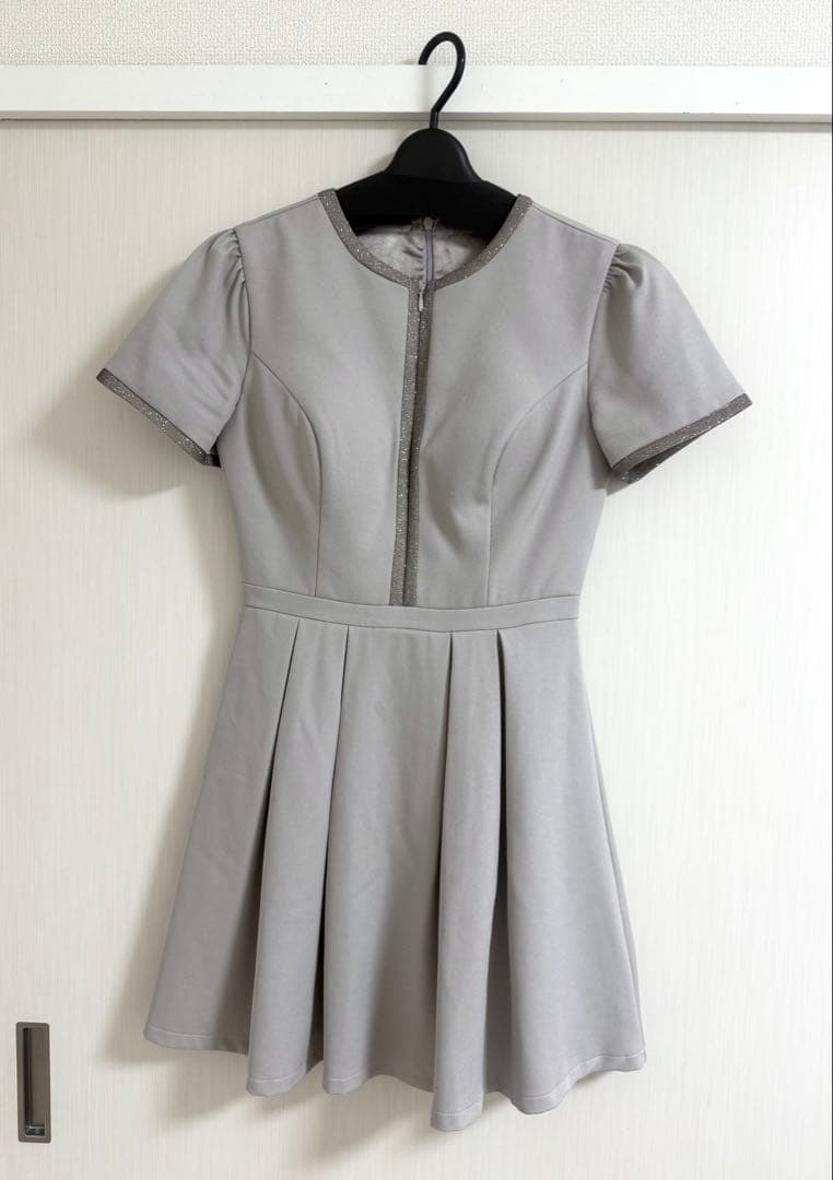 DEA. ミニドレス キャバドレス 半袖 フレア