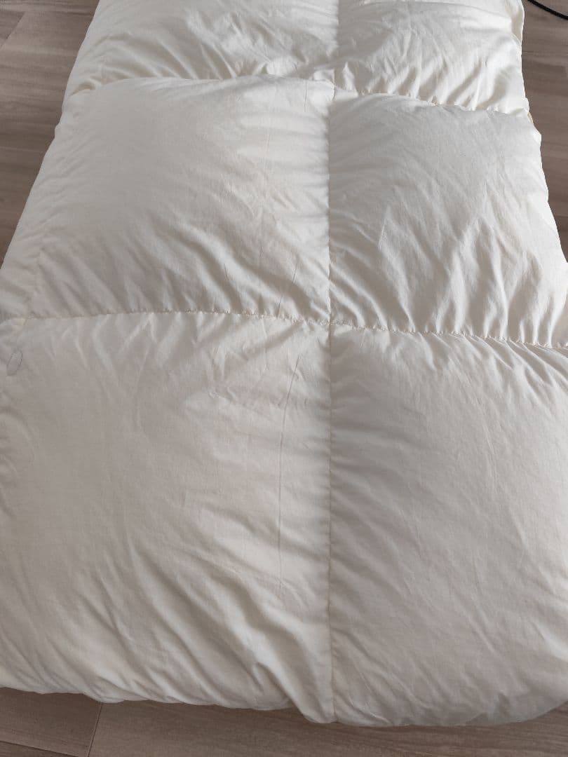 タンスのゲン 羽毛布団 シングル　W防ダニ ダウン90％ 充填量1.0kg