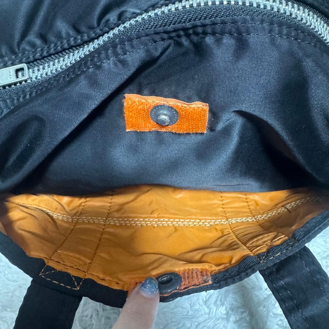 美品 PORTER タンカー ミニボストン ドラムバッグ ロール S 黒
