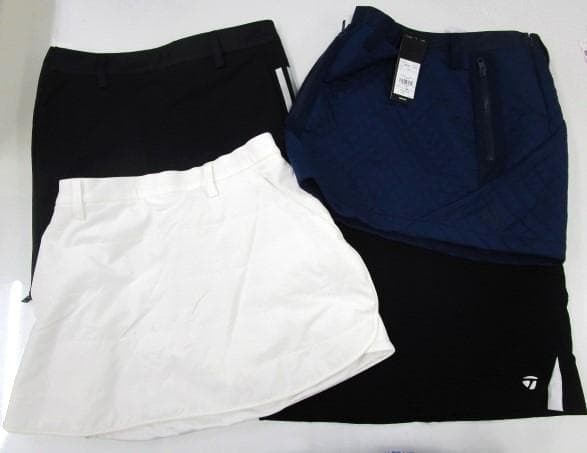 値下げ【美品】ゴルフウェア　スカート　秋冬物　Mサイズ　4点まとめ売り