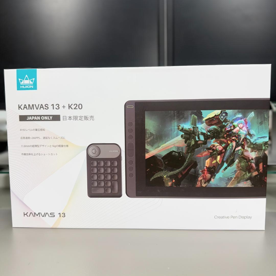 ★Pondy★液晶ペンタブレットHUIONKAMVAS13+K20日本限定