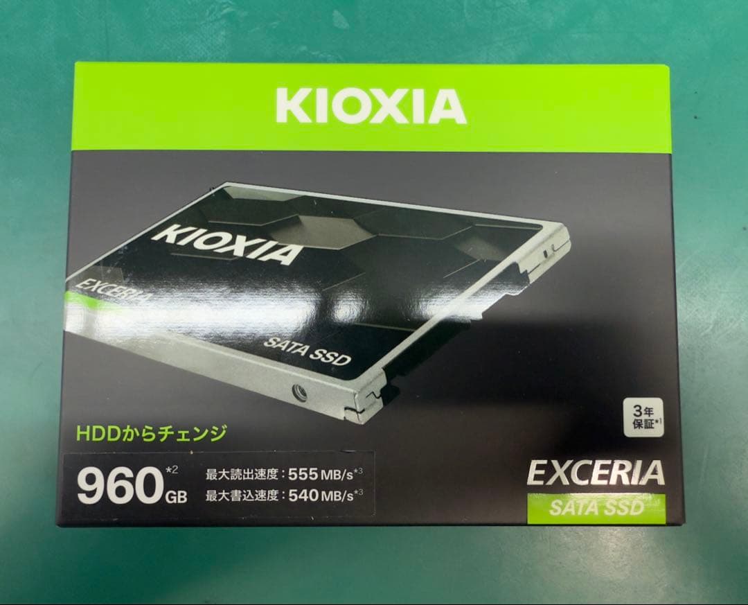 【新品未使用】 KIOXIA EXCERIA SATA SSD 960GB