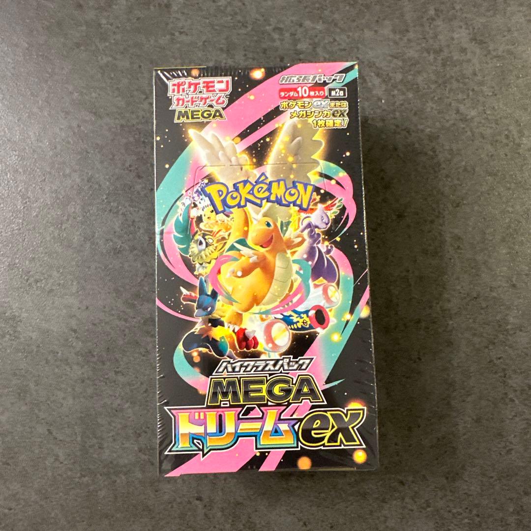 【新品未開封】ポケモンカードゲーム MEGA ドリームex 1box